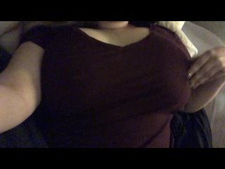 young plump chick with huge juicy tits and wet tongue curvy bbw
