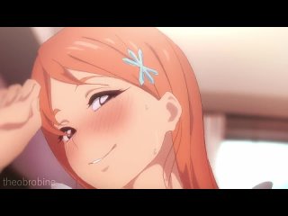 inoue orihime - short version; doggystyle; thicc; big tits; big boobs; 3d sex porno hentai; (by @theobrobine) [bleach]